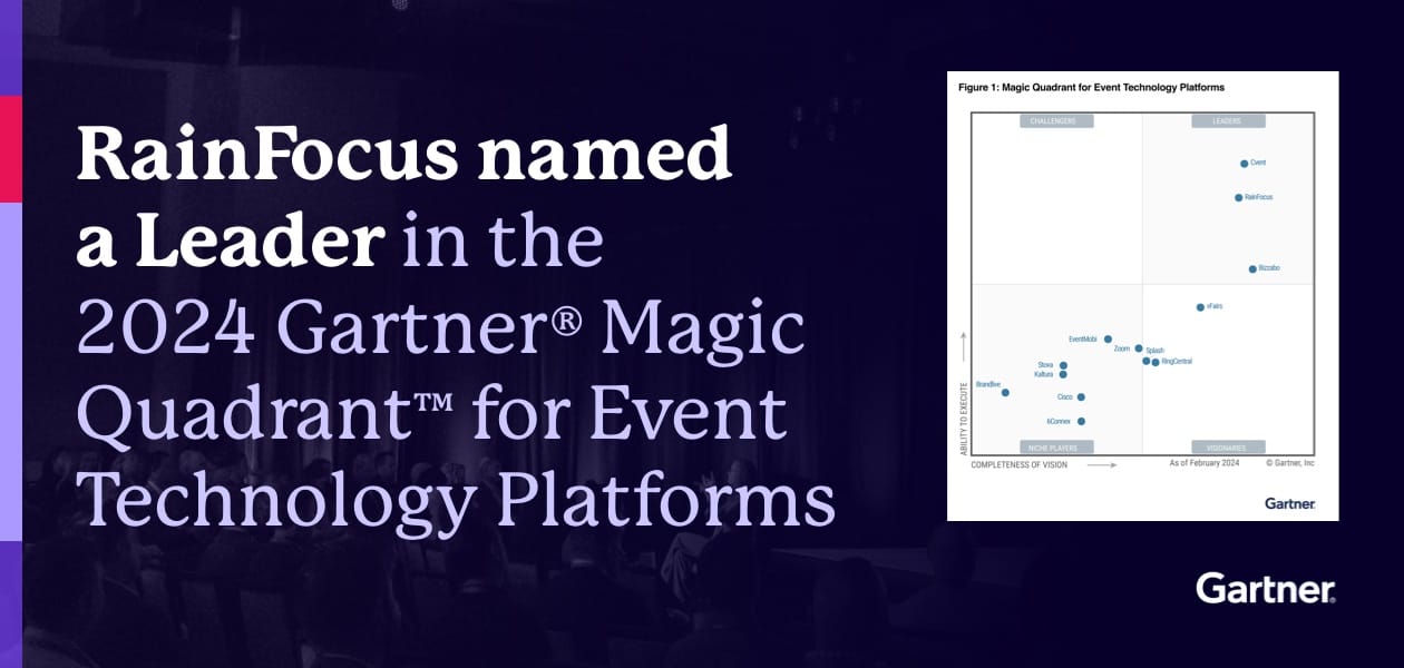 2024 Gartner Magic Quadrant for Event Technology Platforms