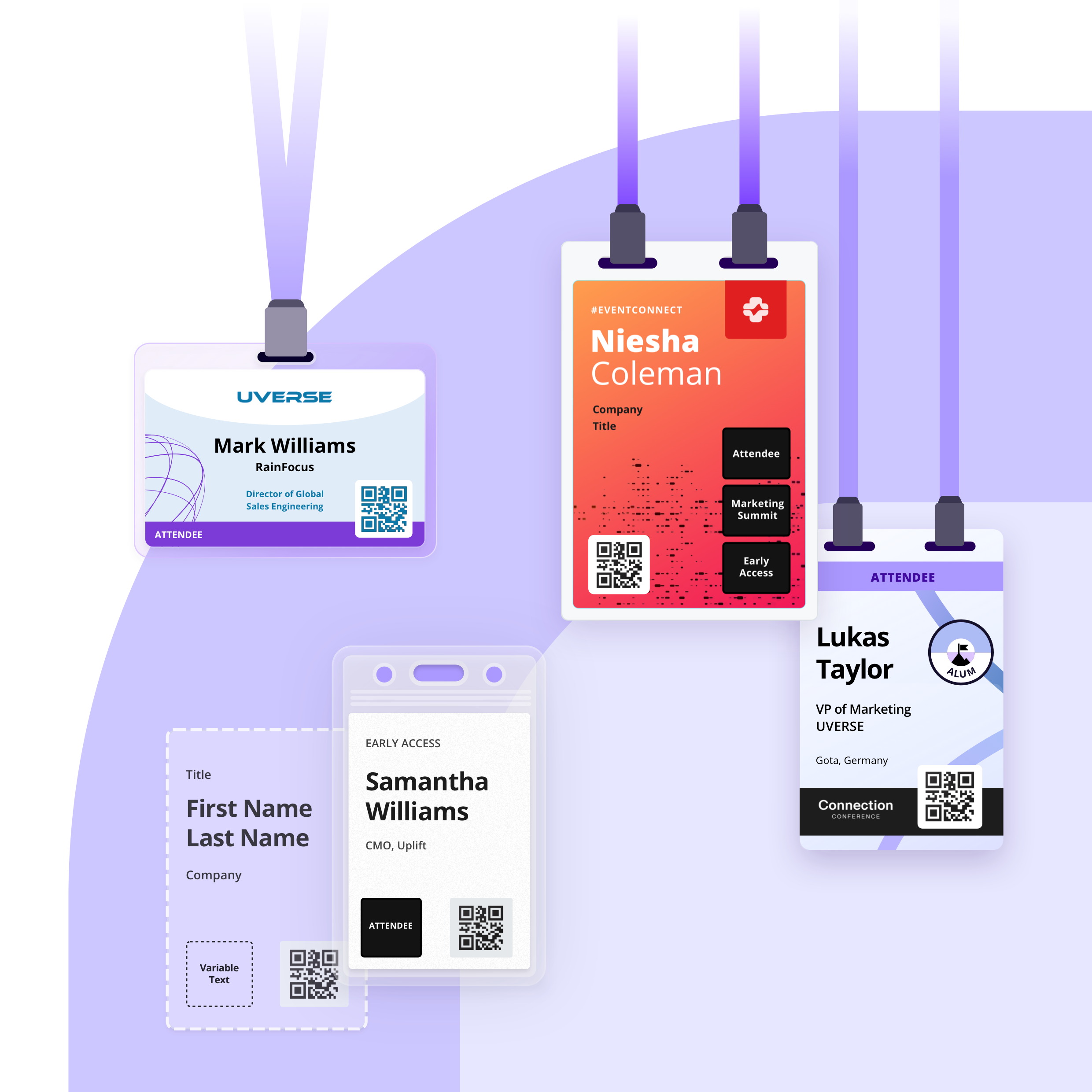 Personalized Attendee Badge