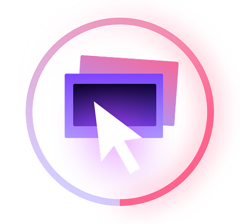 Configuration Agent icon showing a cursor pointer against a purple gradient background