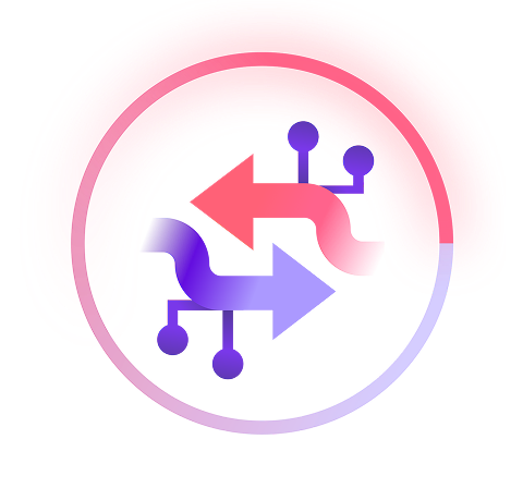 Integration Agent icon showing interconnected nodes against a purple gradient background