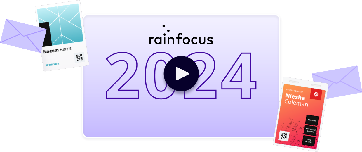 2024 RainFocus recap video play button