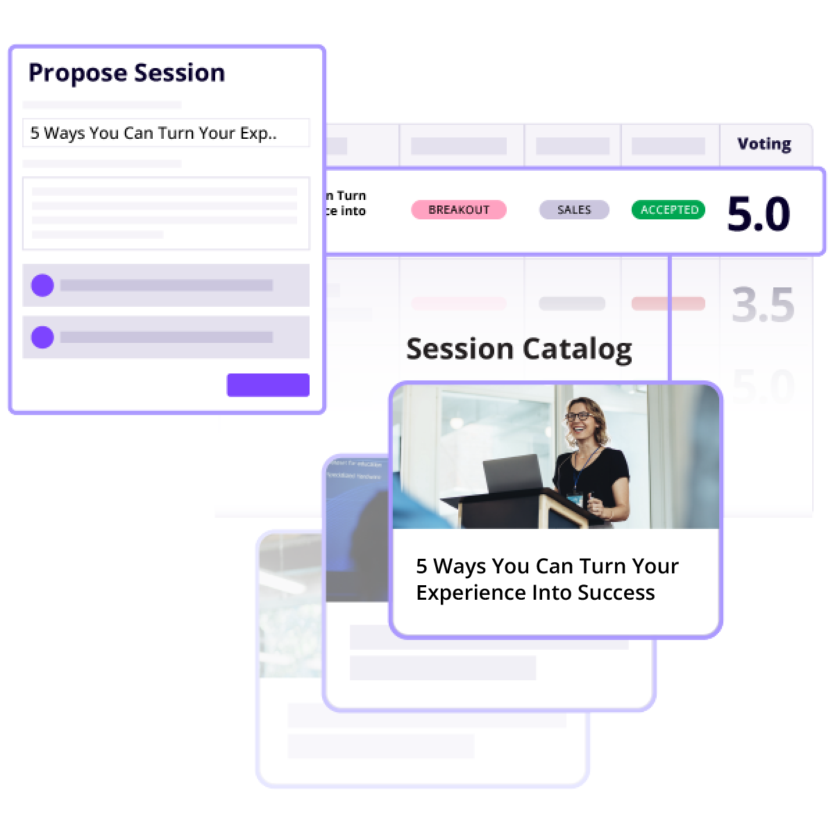 Simplify Session and Content Management